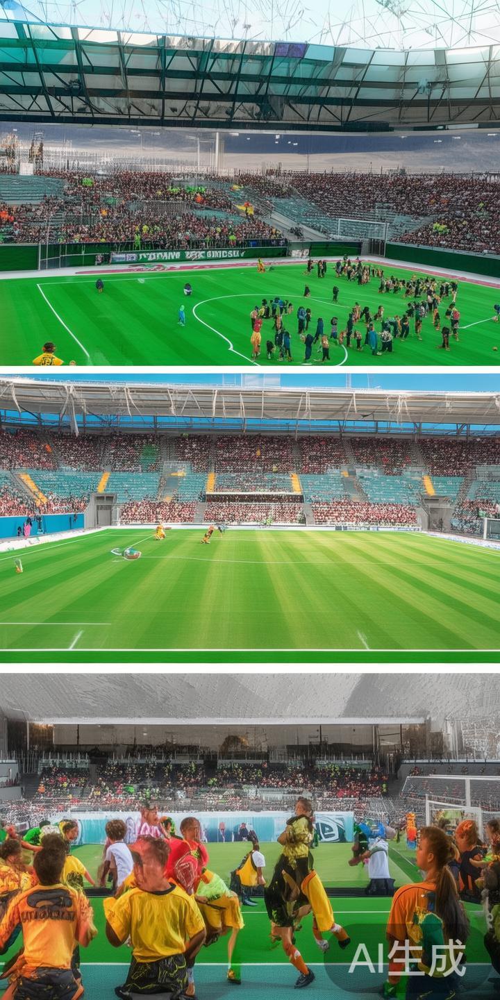 足球运动的推广不仅仅停留在比赛场上，更体现在多样化